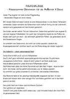 Vorschau - Mal- und Bastelvorlagen - Falkenklasse - Dekoration für die Außentür & Decke - Seite 1
