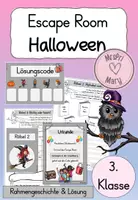 Vorschau - Arbeitsblätter - Materialpaket: Escape Rooms (Deutsch, Klasse 3) - Seite 1