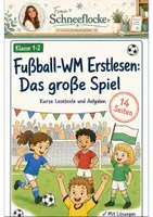 Vorschau - Arbeitsblätter - Fußball-WM Erstlesen Lesetexte Klasse 1 - Deckblatt