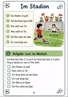 Vorschau - Arbeitsblätter - Fußball-WM Erstlesen Lesetexte Klasse 1 - Seite 3