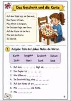 Vorschau - Arbeitsblätter - Lesen Klasse 1 Geburtstag Erstlesen - Seite 3