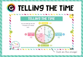 Vista previa - Presentaciones - TELLING THE TIME - Recurso digital interactivo - página 1