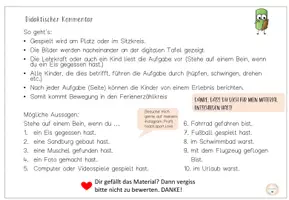 Vorschau - Präsentationen/Tafelbilder - Sommerferienrückblick-beweg dich, wenn du ... - Seite 2