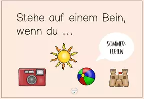 Vorschau - Präsentationen/Tafelbilder - Sommerferienrückblick-beweg dich, wenn du ... - Seite 3