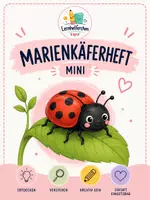 Vorschau - Arbeitsblätter - Die Tierforscher, Der Marienkäfer, Mini, Körperbau - Deckblatt