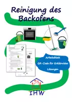 Vorschau - Arbeitsblätter - Reinigung des Backofens - Arbeitsblatt mit Erklärvideo - Deckblatt