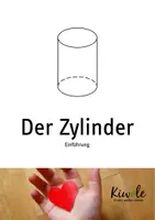 Vorschau - Arbeitsblätter - Einführung Zylinder – Oberfläche und Volumen berechnen - Deckblatt
