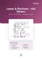 Vorschau - Arbeitsblätter - Lesen & Rechnen – Auf Reisen | Sachaufgaben & Leseverständnis | Klasse 3–4 - Deckblatt