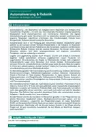 Vorschau - Arbeitsblätter - Automatisierung und Robotik – Maschinen, Roboter und die Zukunft der Arbeit - Seite 1