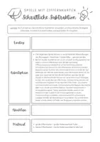 Vorschau - Poster - Spiele mit Ziffernkarten I Schriftliche Subtraktion I Fit für Klasse 4 I Wiederholung Klasse 3 - Seite 2