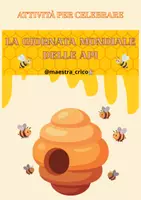 anteprima - Materiale di supporto/inclusione - ATTIVITÀ PER CELEBRARE LA GIORNATA MONDIALE DELLE API - Pagina di copertina