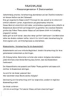 Vorschau - Stationenlernen - Falkenklasse - Klassenorganisation & Stationenarbeit - Seite 1