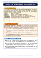 Vorschau - Arbeitsblätter - Sonnenfinsternis & Lochkamera: Spannende Mathematik im Weltall | Workbook mit Strahlensatz & Anleitungen - Seite 1