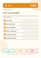 Vorschau - Arbeitsblätter - Sachunterricht HSU 4 Grundschule - Zeit und Wandel - Seite 1