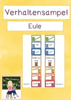 Vorschau - Poster - Verhaltensampel - Eule - Deckblatt