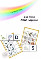 Vorschau - Arbeitsblätter - Das kleine Anlaute Legespiel - Deckblatt