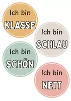 Vorschau - Präsentationen/Tafelbilder - 24 Spiegelaffirmationen I Boho Klassenzimmer Deko I Affirmationen - Seite 2
