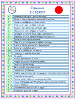 Vista previa - Hojas de trabajo - ROSCO DE ADJETIVOS, VERBOS Y SUSTANTIVOS - página 3