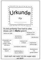 Vorschau - Anderer Materialtyp - Urkunde 3. Klasse Mathematik - Seite 3