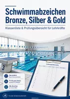 Vorschau - Stundenentwürfe - Schwimmabzeichen Bronze, Silber & Gold – Klassenliste und Prüfungsübersicht für Lehrkräfte - Deckblatt