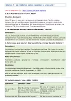 Aperçu - Préparation de séquence / Séquence complète - Séquence 1 4e - La Parure de Maupassant - Page 1