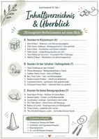Vorschau - Stundenentwürfe - Vertretungsstunden MEGA-BUNDLE Sek I | Fächerunabhängig & ohne Vorbereitung | Sofort einsetzbar - Seite 3