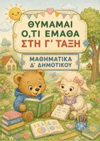 Προεπισκόπηση - Φύλλα εργασίας - Θυμάμαι ό,τι έμαθα στη Γ' Τάξη: Ενότητα 1η / Κεφάλαιο 1ο - Μαθηματικά Δ' Δημοτικού - Εξώφυλλο