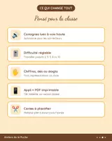 Aperçu - Jeux - Bien pensé ! : Jeux de maths interactif et à imprimer - Page 1