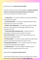 Vista previa - Unidades / Secuencias / Situaciones de Aprendizaje - Back to school Free Pack Primary - página 1