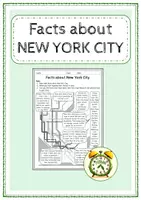 Vorschau - Arbeitsblätter - Facts about NEW YORK CITY - Deckblatt