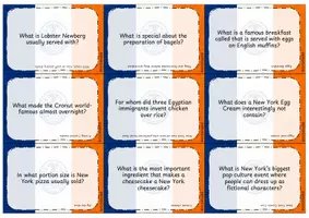 Vorschau - Aufgabenkarten - Quiz Cards - NEW YORK CITY (Speaking Activity) - Seite 3