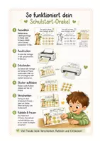 Vorschau - Anderer Materialtyp - Schulstart-Orakel zum Rubbeln – Biene | Schuljahresbeginn - Seite 2