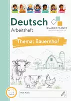 Vorschau - Arbeitsblätter - Deutsch Arbeitsheft - Thema Bauernhof - 2. Klasse - Seite 1
