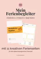 Vorschau - Spiele - Herbstferien-Begleiter - Ferienaufgaben, Challenges & kreative Arbeitsblätter - Deckblatt