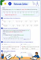 Vorschau - Arbeitsblätter - Mathematik | Fit mit rationalen Zahlen – Rechnen, Vergleichen & Üben - Seite 3