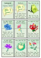 Vorschau - Spiele - Zwei Lesespiele zum Herbst und Sommer (Österreich) - Deckblatt
