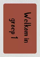 Voorbeeld - Deurversiering thema earth tones - Pagina 1