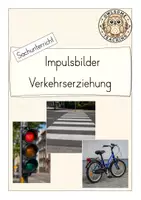 Vorschau - Bildkarten - Freebie: Impulsbilder zur Verkehrserziehung - Deckblatt