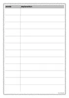 Vorschau - Arbeitsblätter - WORD WEB - Sparpaket (vocabulary & definition) - Seite 3