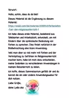 Vorschau - Arbeitsblätter - Anwendungsbeispiele für die christliche Farbenlehre - Seite 2