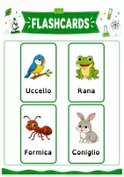 anteprima - Flashcard - Flashcards viventi e non viventi - Pagina 2