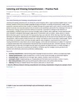 Vorschau - Unterrichtsreihen - Listening and Viewing Comprehension Worksheets | Upper Secondary English | Complete Unit - Seite 3