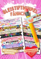 Vorschau - Arbeitsblätter - Willkommen in Klasse 1 - Deckblatt