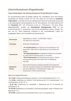 Vorschau - Stundenentwürfe - Geografie: Passatzirkulation und ITC - Klasse 7/8 - Seite 1