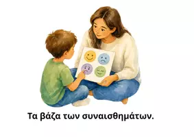 Προεπισκόπηση - Πλάνο μαθήματος / Υλικό για τον εκπαιδευτικό - ΤΑ ΒΑΖΑ ΤΩΝ ΣΥΝΑΙΣΘΗΜΑΤΩΝ - Εξώφυλλο