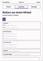 Vorschau - Arbeitsblätter - Hörverstehen Basisscreening Klasse 5–6 - Seite 3