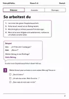 Vorschau - Arbeitsblätter - Gespräch und Diskussion Basisscreening Klasse 5–6 - Seite 1