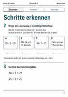 Vorschau - Arbeitsblätter - Lösungswege erklären Basisscreening Klasse 5–6 - Seite 2