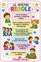 anteprima - Poster - LE REGOLE DELLA NOSTRA CLASSE - Pagina di copertina