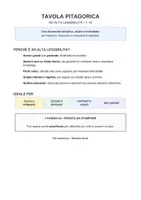 anteprima - Esercizi - Tavola Pitagorica alta leggibilità plastificabile - Pagina di copertina